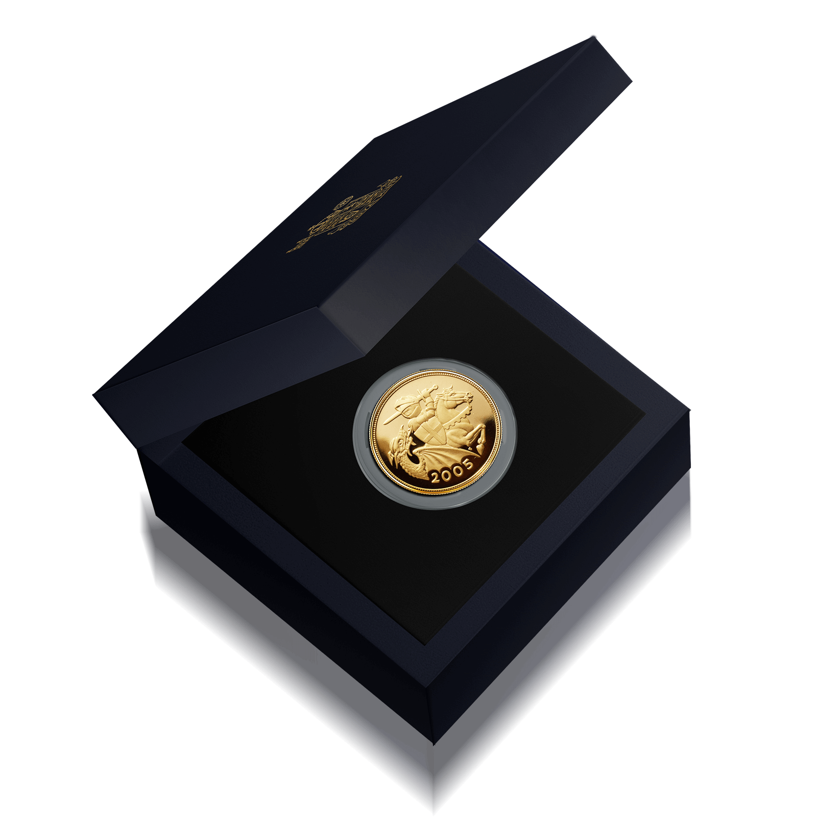 Gold Sovereign Queen Elizabeth II 4th Head Proof Box Set (2005) 5
